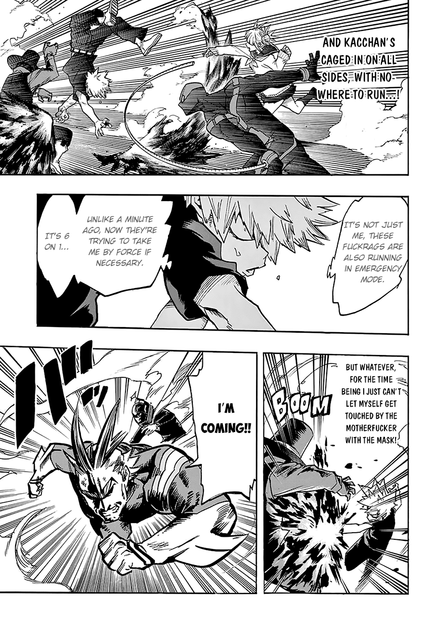 Boku no Hero Academia Chapter 90 page 14 - Chapter 90: Taking His Hand