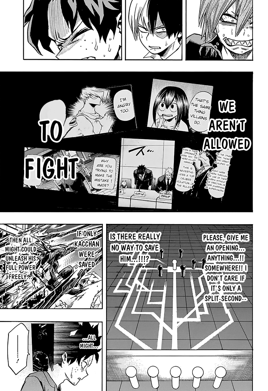 Boku no Hero Academia Chapter 90 page 16 - Chapter 90: Taking His Hand