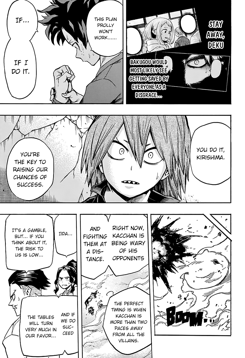 Boku no Hero Academia Chapter 90 page 18 - Chapter 90: Taking His Hand