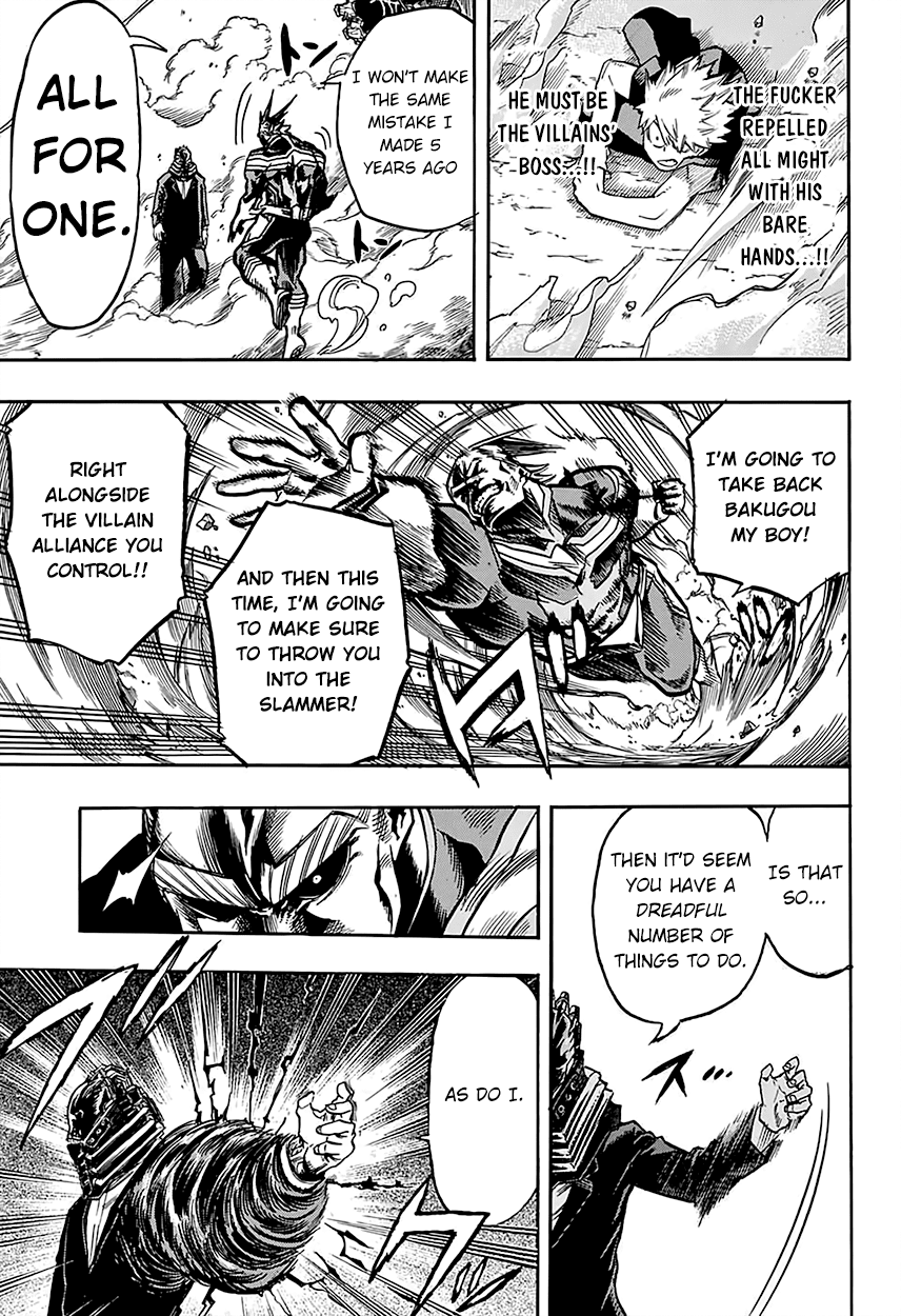 Boku no Hero Academia Chapter 90 page 6 - Chapter 90: Taking His Hand