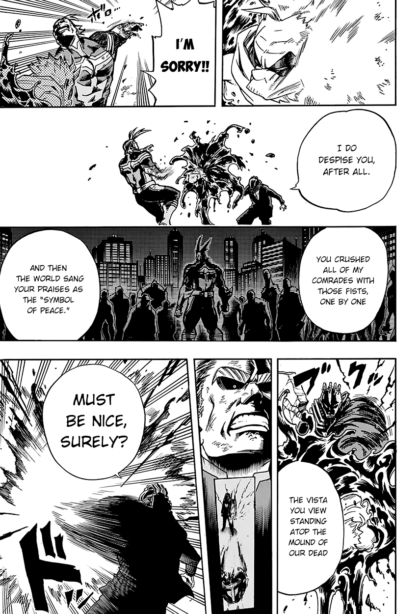 Boku no Hero Academia Chapter 91 page 17 - Chapter 91: The Symbol of Peace