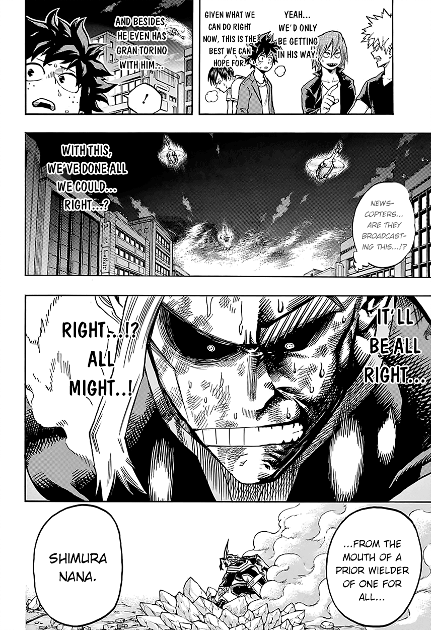 Boku no Hero Academia Chapter 92 page 5 - Chapter 92: One For All