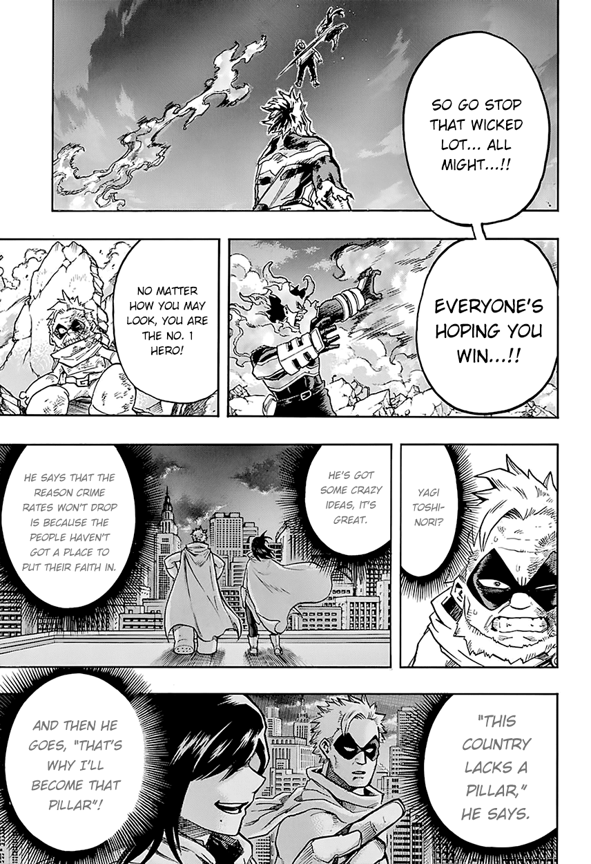 Boku no Hero Academia Chapter 93 page 11 - Chapter 93: The Embers of One For All