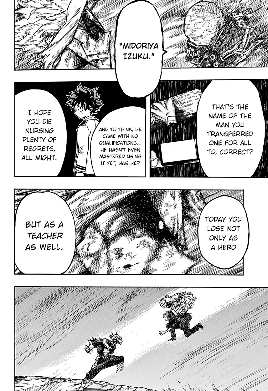 Boku no Hero Academia Chapter 93 page 15 - Chapter 93: The Embers of One For All