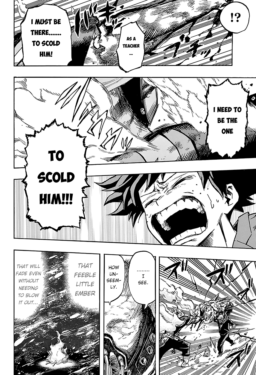 Boku no Hero Academia Chapter 93 page 17 - Chapter 93: The Embers of One For All