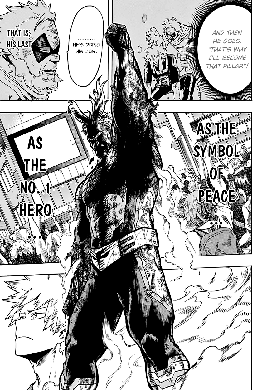 Boku no Hero Academia Chapter 94 page 10 - Chapter 94: From Master to Disciple