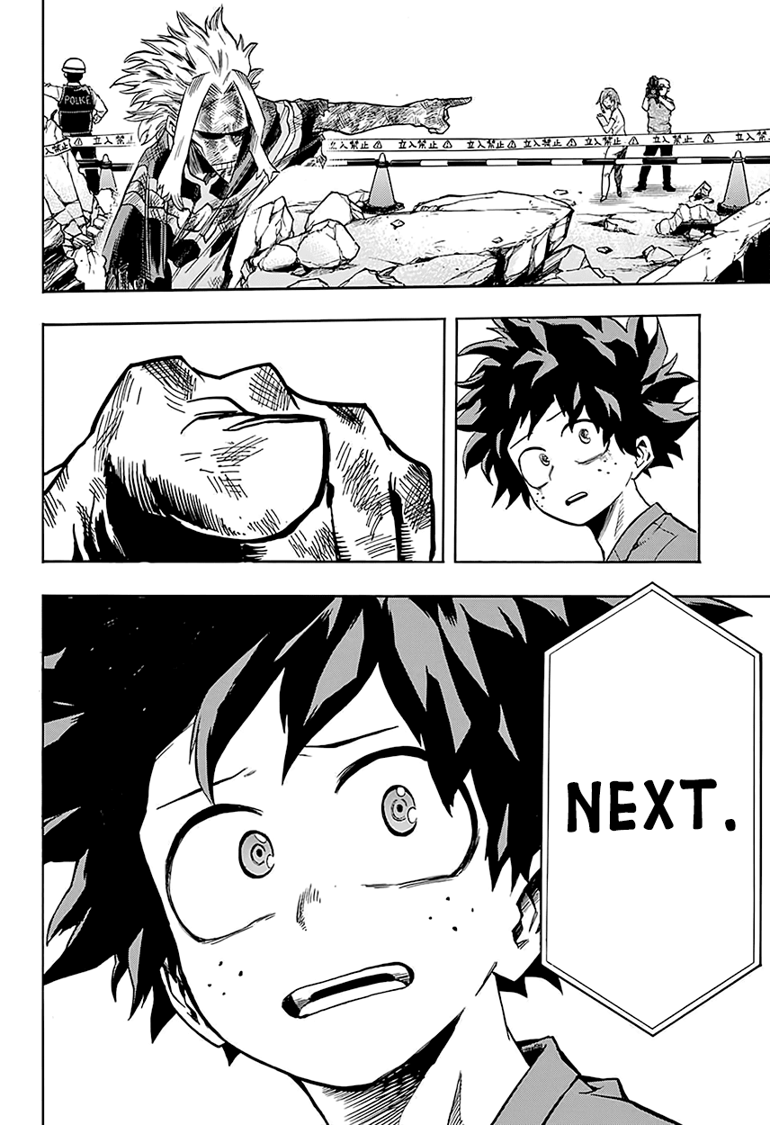Boku no Hero Academia Chapter 94 page 13 - Chapter 94: From Master to Disciple