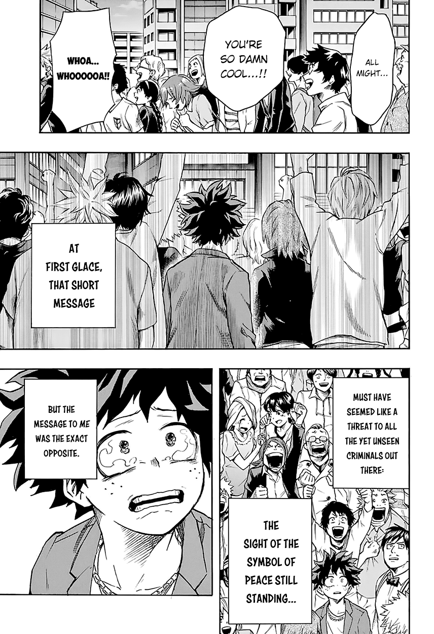 Boku no Hero Academia Chapter 94 page 14 - Chapter 94: From Master to Disciple