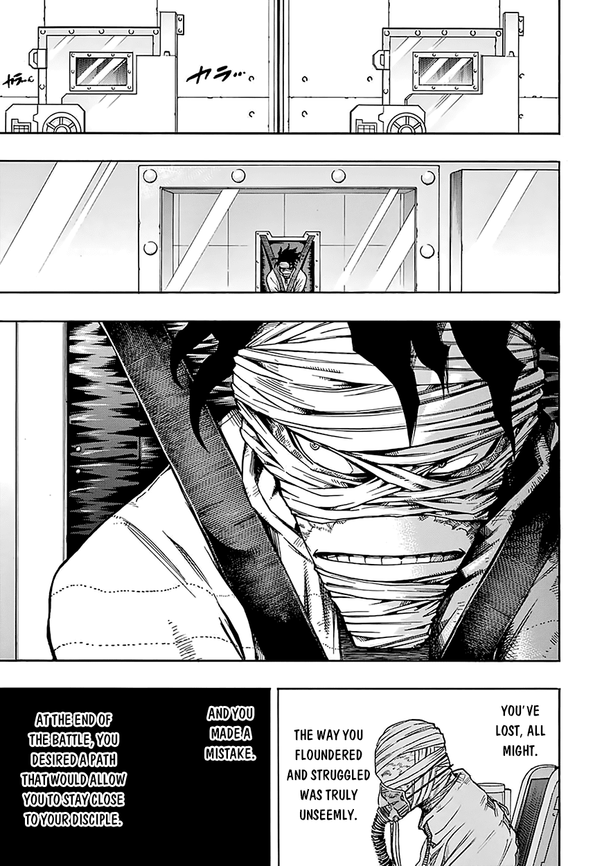 Boku no Hero Academia Chapter 94 page 18 - Chapter 94: From Master to Disciple