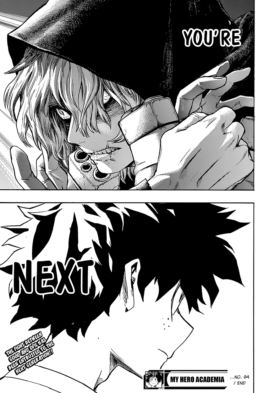 Boku no Hero Academia Chapter 94 page 20 - Chapter 94: From Master to Disciple