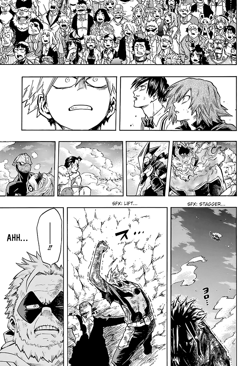 Boku no Hero Academia Chapter 94 page 8 - Chapter 94: From Master to Disciple