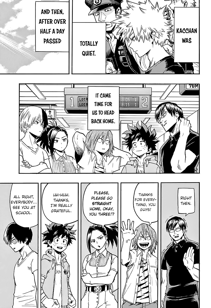 Boku no Hero Academia Chapter 95 page 12 - Chapter 95: The End of the Beginning and the Beginning of the End