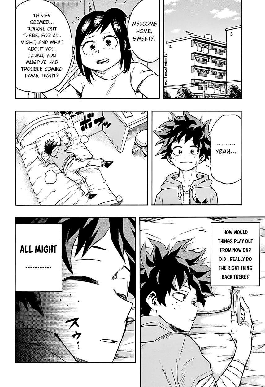 Boku no Hero Academia Chapter 95 page 15 - Chapter 95: The End of the Beginning and the Beginning of the End