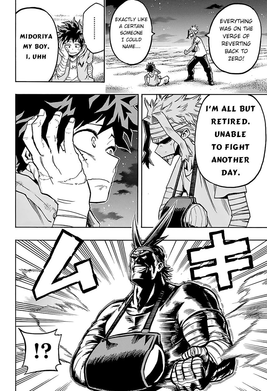 Boku no Hero Academia Chapter 95 page 19 - Chapter 95: The End of the Beginning and the Beginning of the End