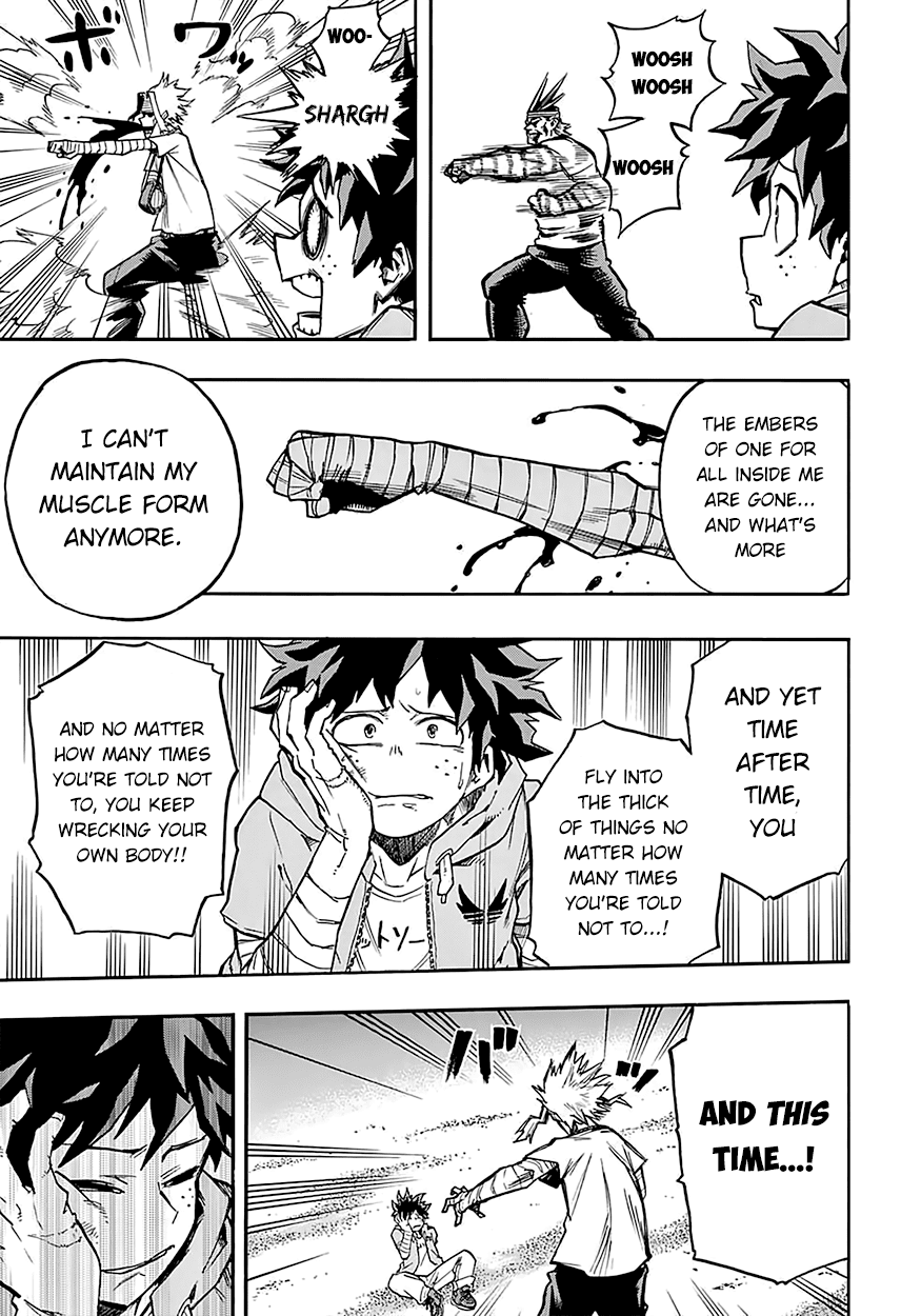 Boku no Hero Academia Chapter 95 page 20 - Chapter 95: The End of the Beginning and the Beginning of the End
