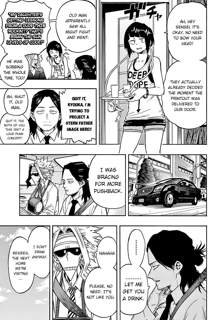 Boku no Hero Academia Chapter 96 page 10 - Chapter 96: Home Visitation