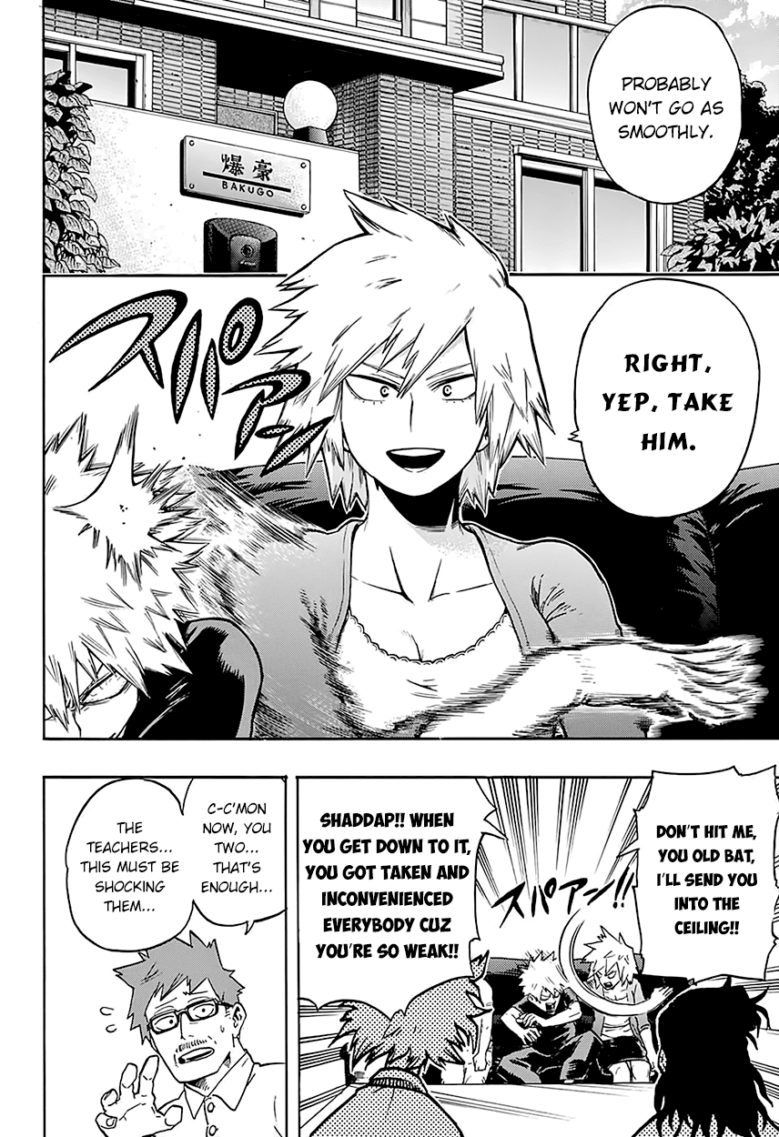 Boku no Hero Academia Chapter 96 page 11 - Chapter 96: Home Visitation