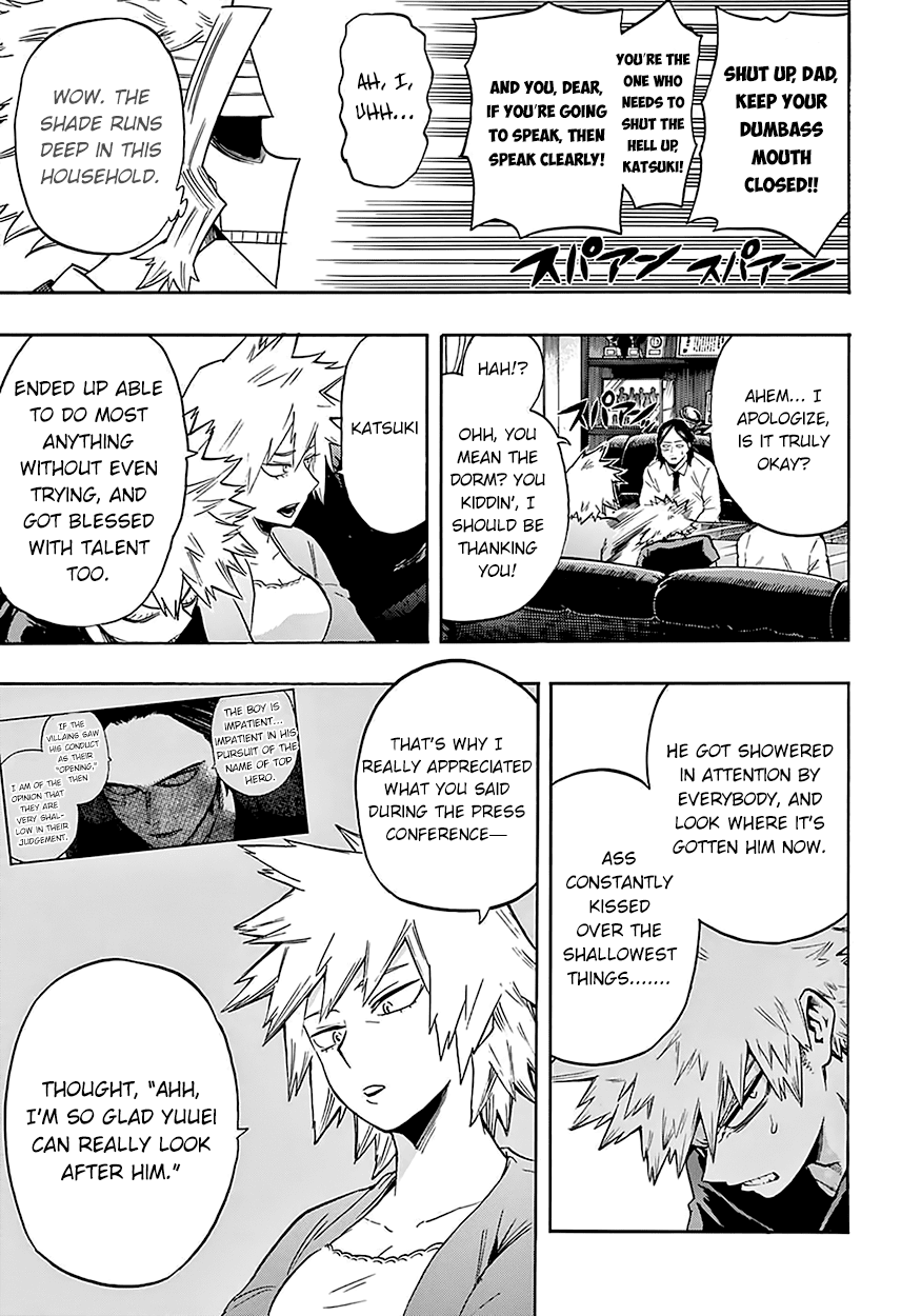 Boku no Hero Academia Chapter 96 page 12 - Chapter 96: Home Visitation
