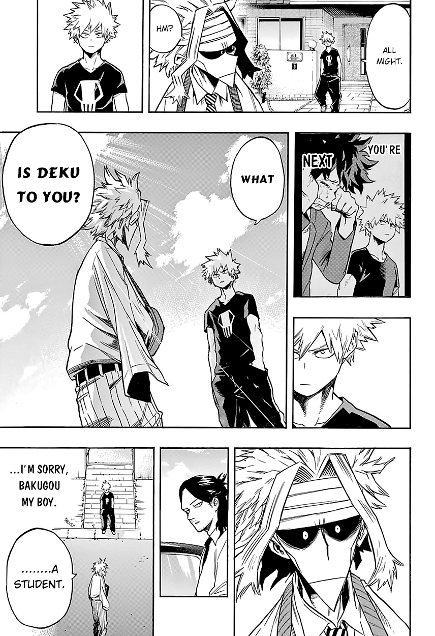 Boku no Hero Academia Chapter 96 page 14 - Chapter 96: Home Visitation