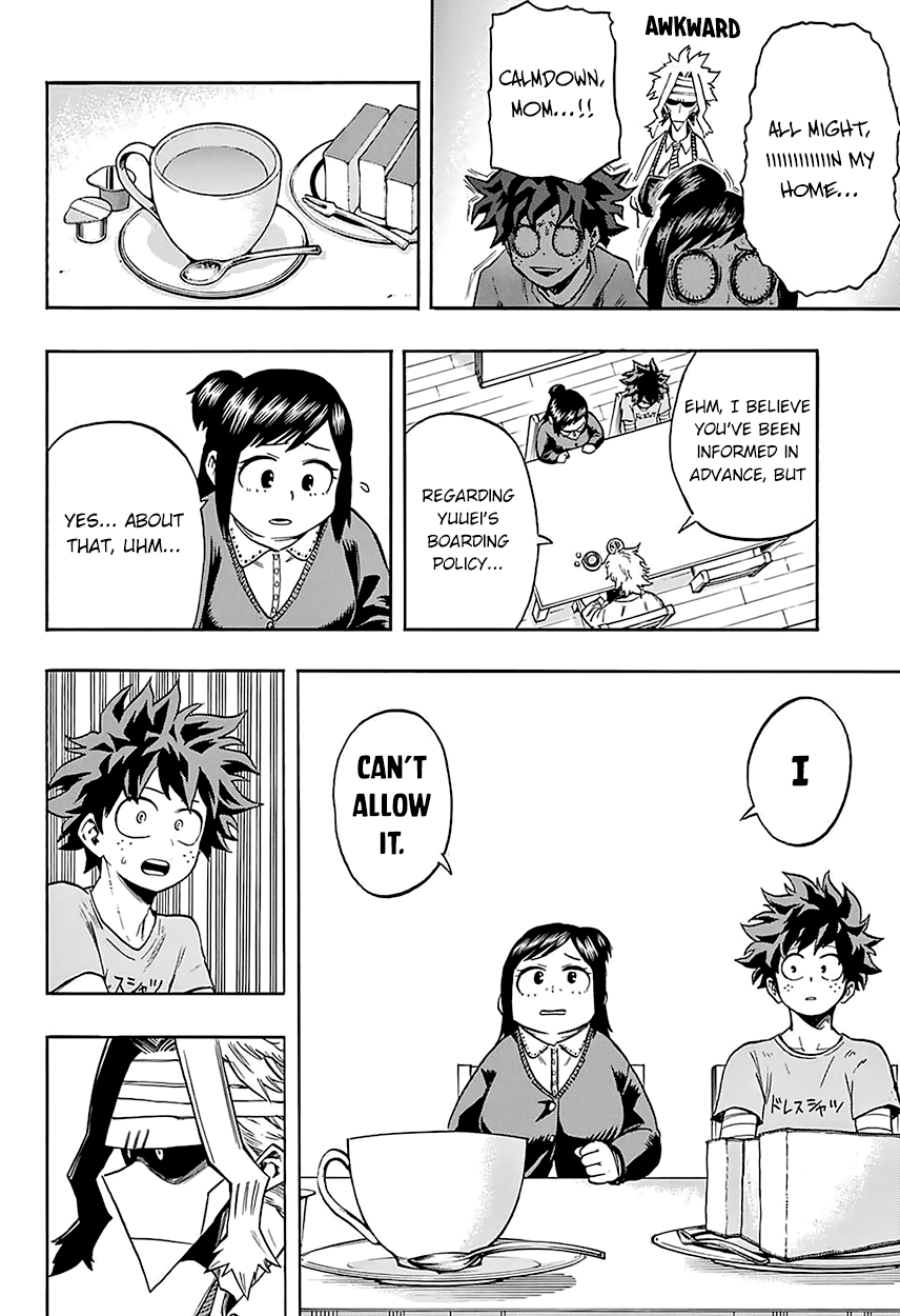 Boku no Hero Academia Chapter 96 page 17 - Chapter 96: Home Visitation