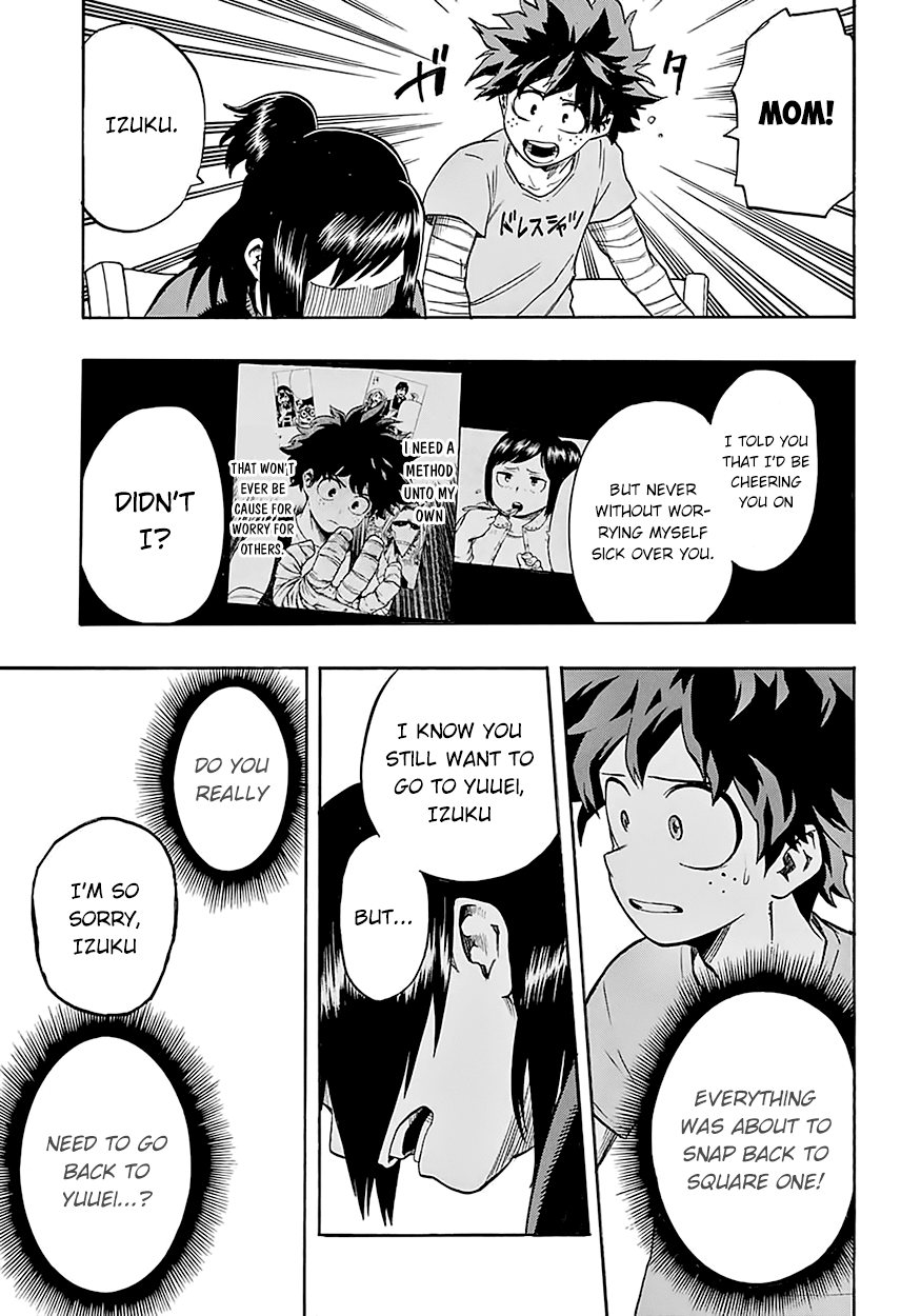 Boku no Hero Academia Chapter 96 page 20 - Chapter 96: Home Visitation