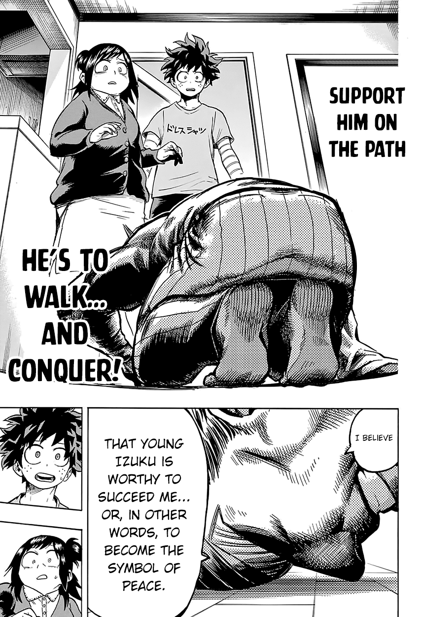Boku no Hero Academia Chapter 97 page 11 - Chapter 97: An Earful From Mom