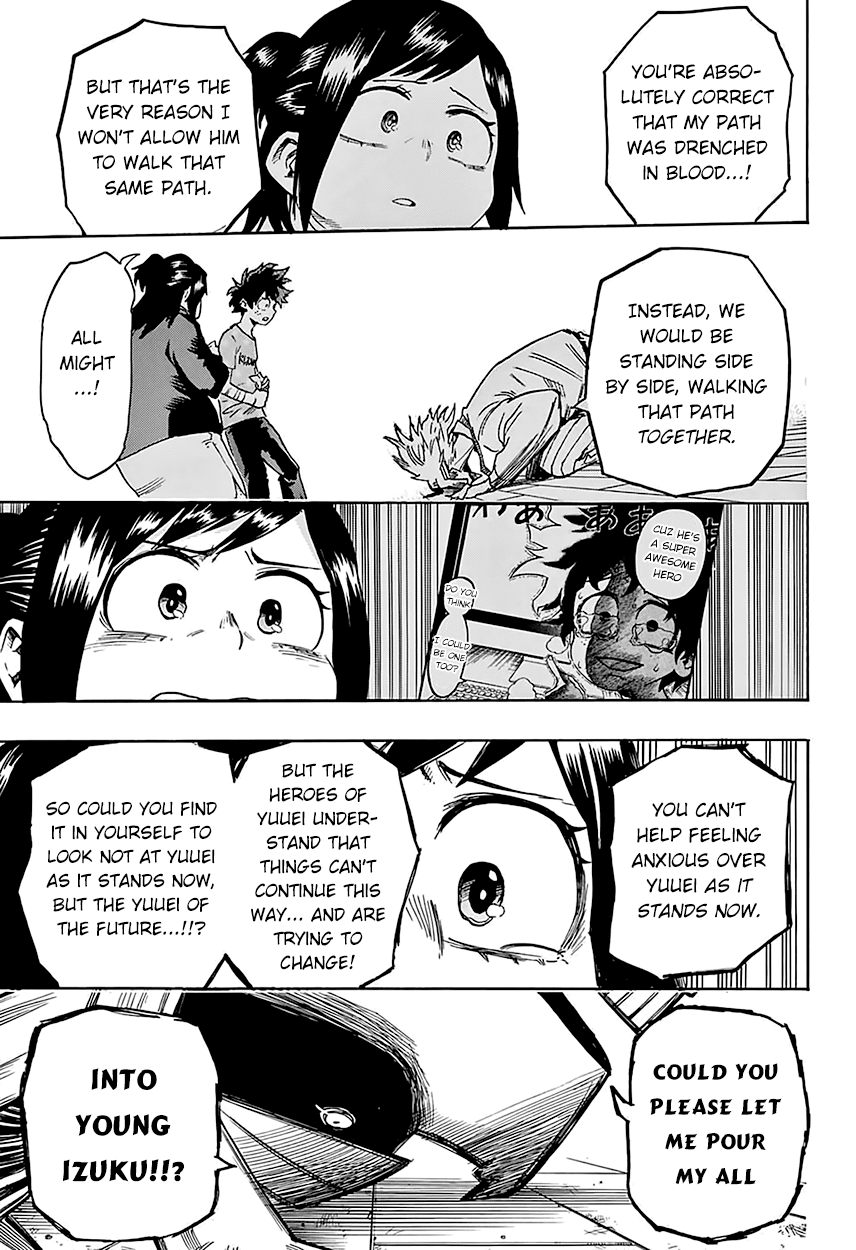 Boku no Hero Academia Chapter 97 page 13 - Chapter 97: An Earful From Mom