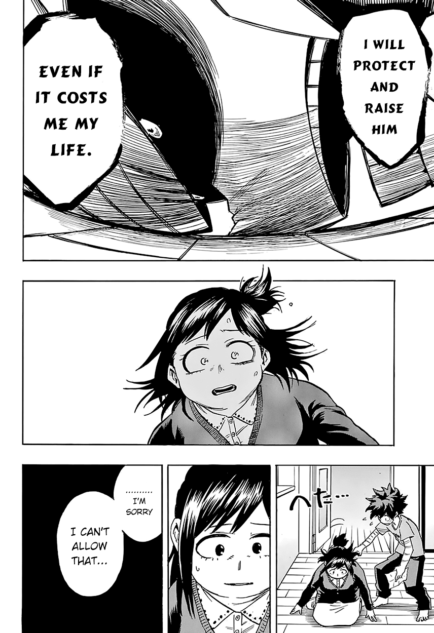 Boku no Hero Academia Chapter 97 page 14 - Chapter 97: An Earful From Mom