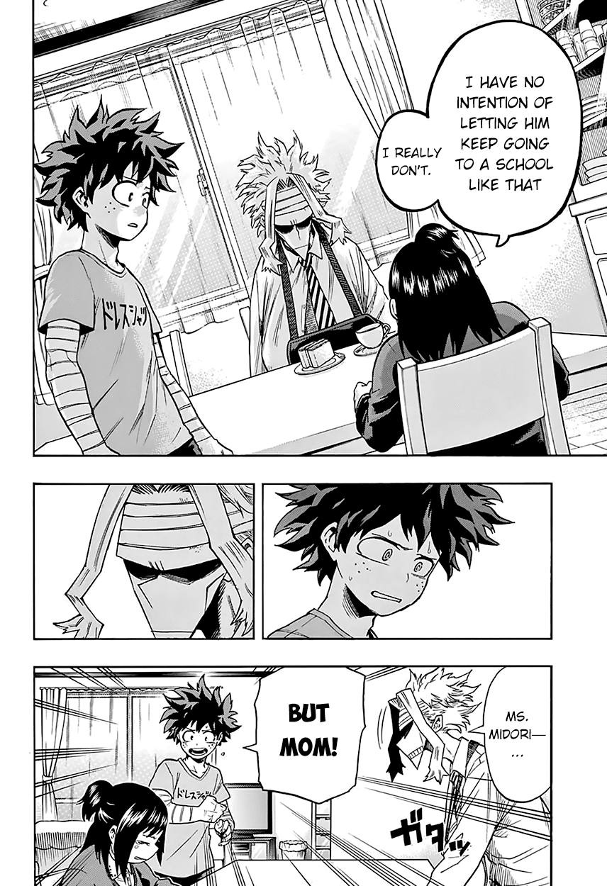Boku no Hero Academia Chapter 97 page 4 - Chapter 97: An Earful From Mom
