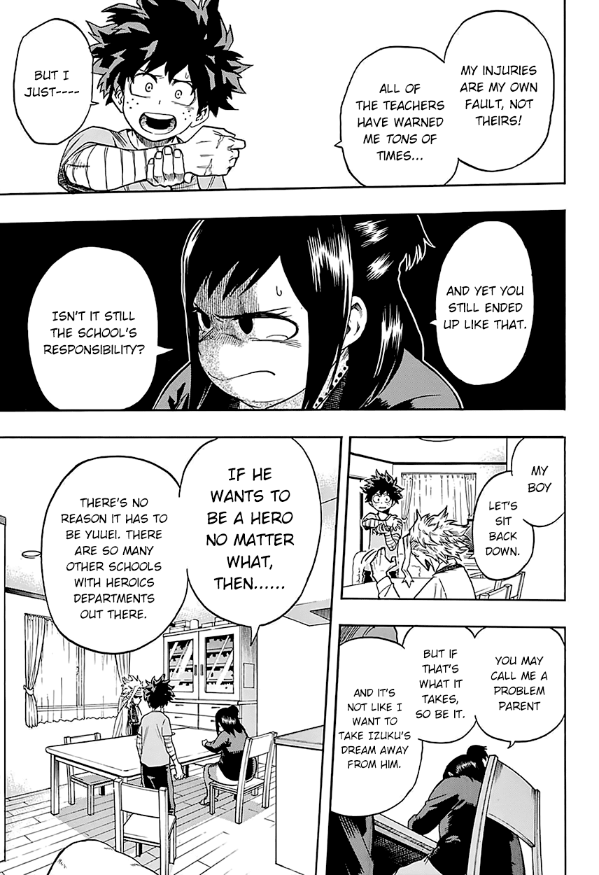 Boku no Hero Academia Chapter 97 page 5 - Chapter 97: An Earful From Mom