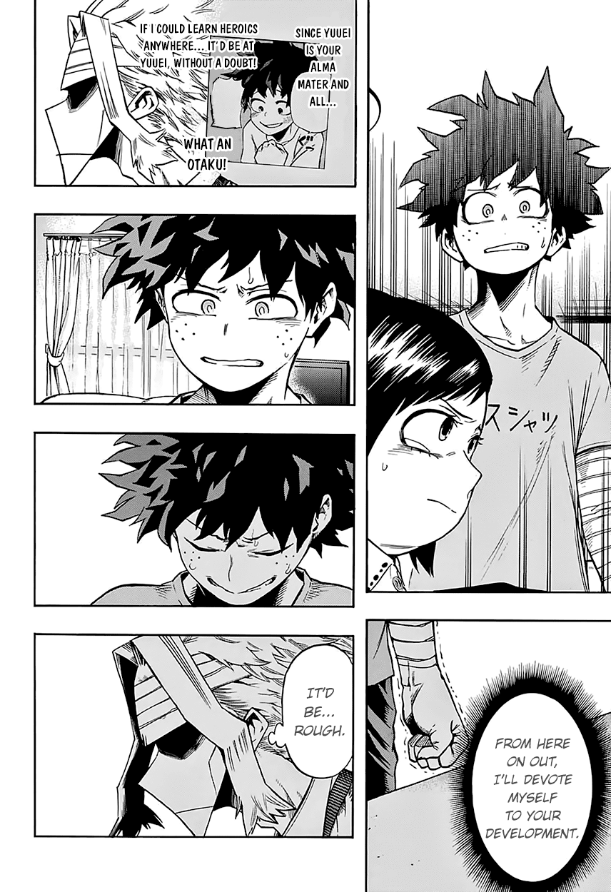 Boku no Hero Academia Chapter 97 page 6 - Chapter 97: An Earful From Mom