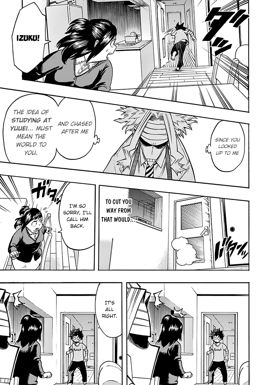 Boku no Hero Academia Chapter 97 page 7 - Chapter 97: An Earful From Mom