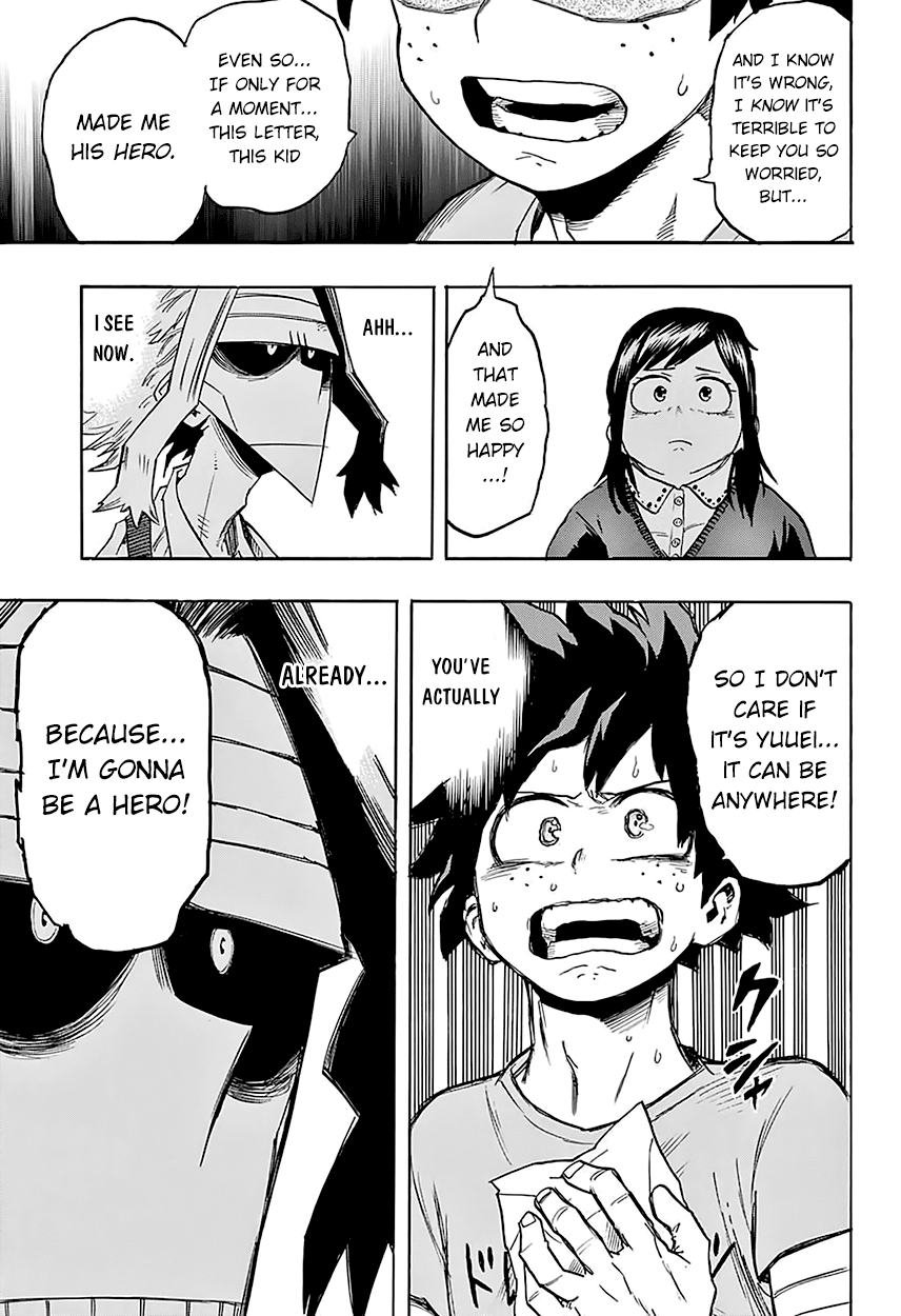 Boku no Hero Academia Chapter 97 page 9 - Chapter 97: An Earful From Mom