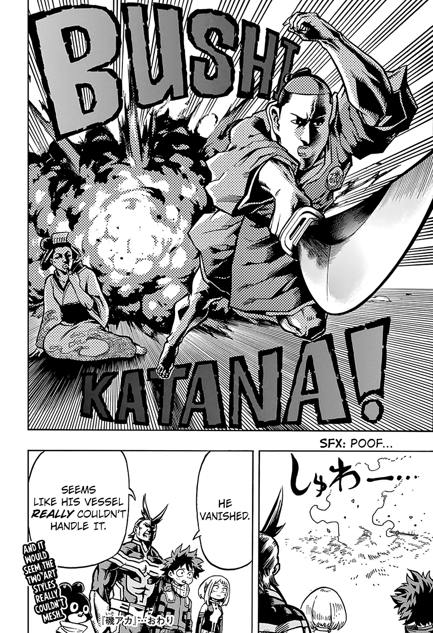 Boku no Hero Academia Chapter 98.5 page 4 - Chapter 98.5: My Hero Academia x Isobe Isobee