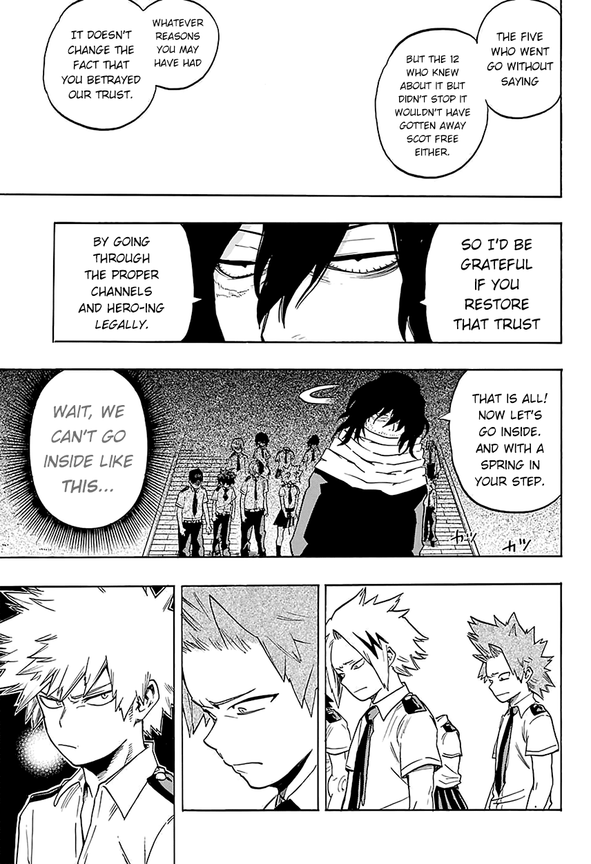 Boku no Hero Academia Chapter 98 page 10 - Chapter 98: To the Dorms