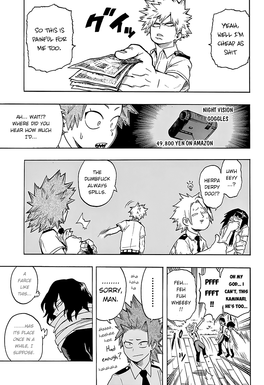 Boku no Hero Academia Chapter 98 page 12 - Chapter 98: To the Dorms