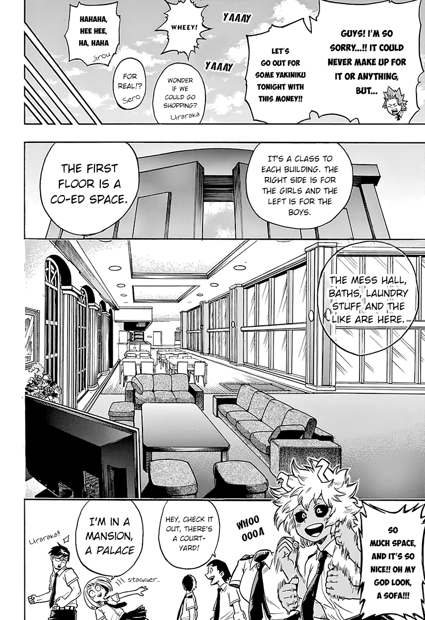 Boku no Hero Academia Chapter 98 page 13 - Chapter 98: To the Dorms
