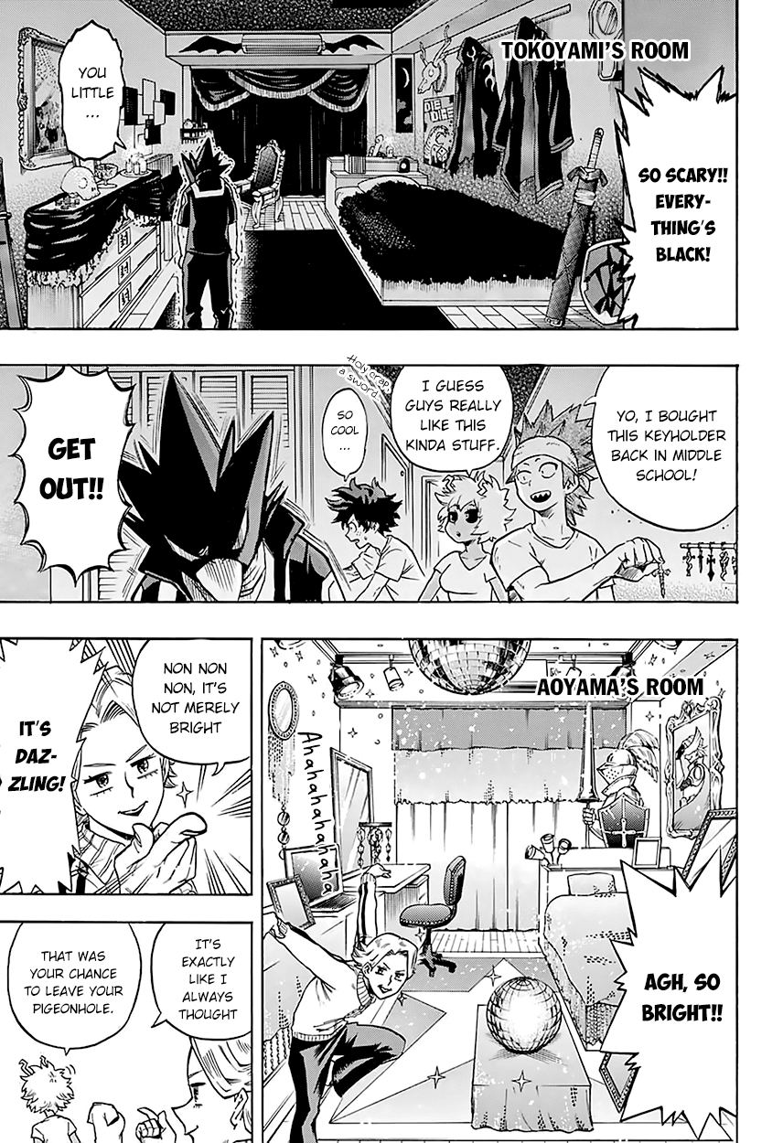 Boku no Hero Academia Chapter 98 page 18 - Chapter 98: To the Dorms