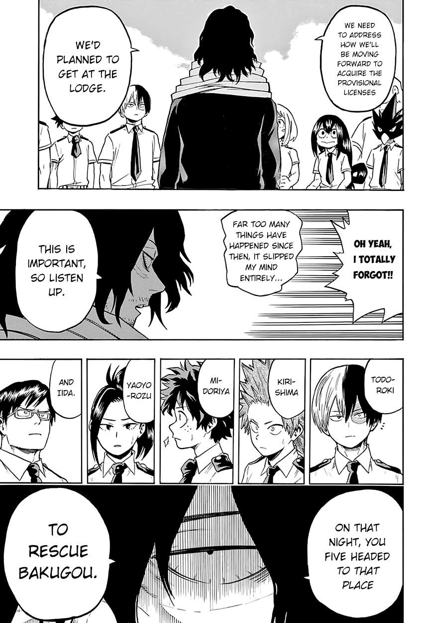 Boku no Hero Academia Chapter 98 page 8 - Chapter 98: To the Dorms