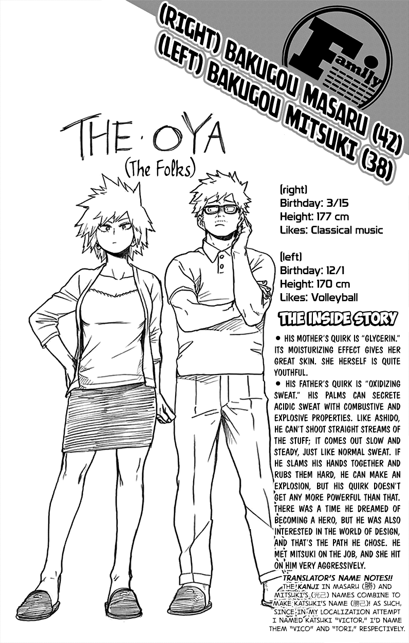 Boku no Hero Academia Chapter 99.5 page 10 - Chapter 99.5: Volume 11 Omake