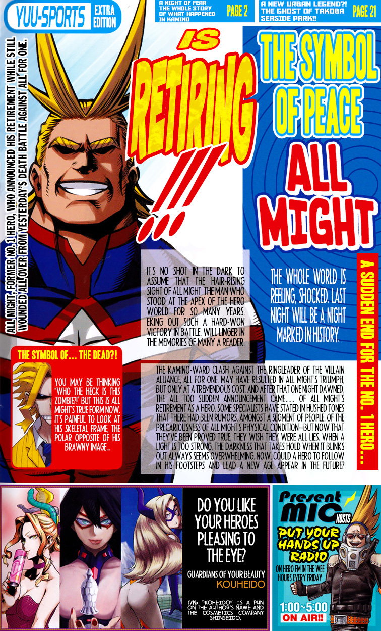Boku no Hero Academia Chapter 99.5 page 13 - Chapter 99.5: Volume 11 Omake