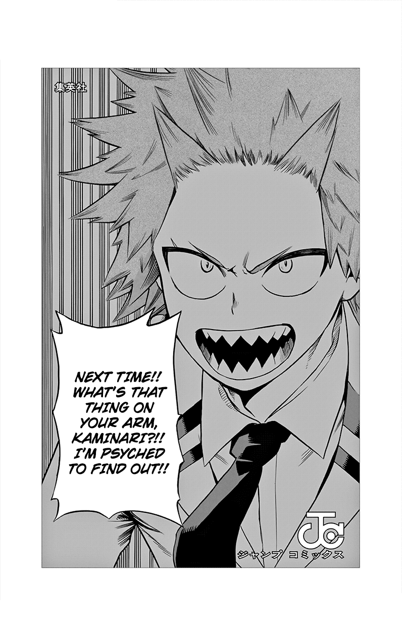 Boku no Hero Academia Chapter 99.5 page 14 - Chapter 99.5: Volume 11 Omake