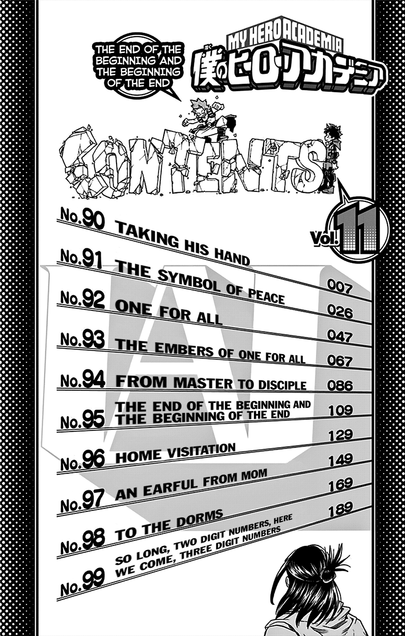 Boku no Hero Academia Chapter 99.5 page 7 - Chapter 99.5: Volume 11 Omake