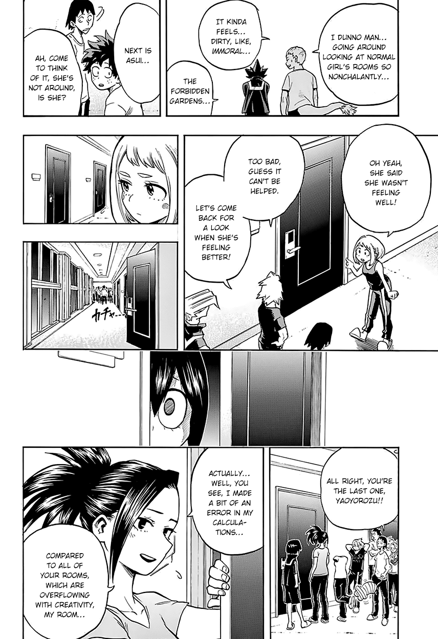 Boku no Hero Academia Chapter 99 page 13 - Chapter 99: So Long, Two Digit Numbers, Here We Come, Three Digit Numbers