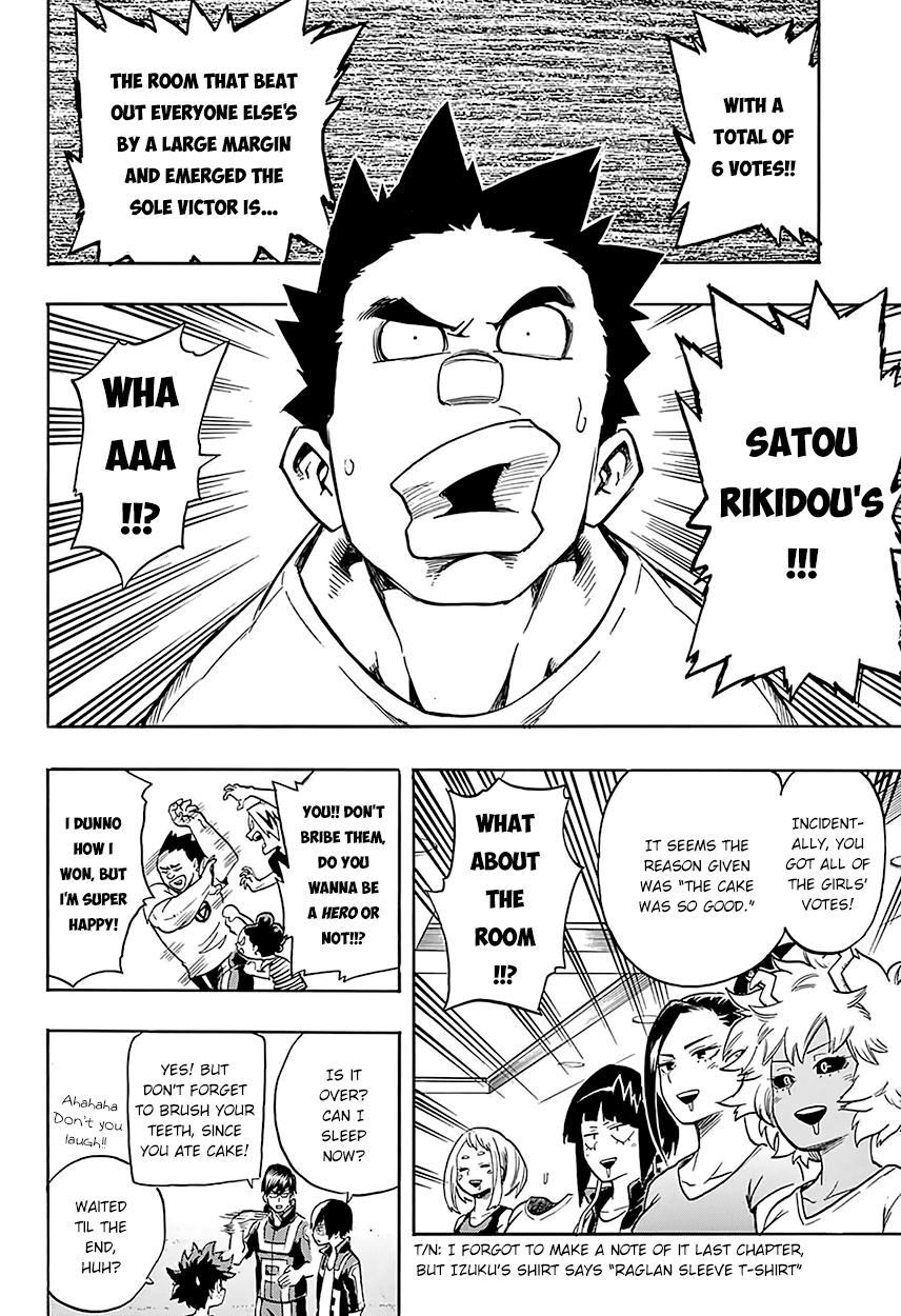Boku no Hero Academia Chapter 99 page 15 - Chapter 99: So Long, Two Digit Numbers, Here We Come, Three Digit Numbers