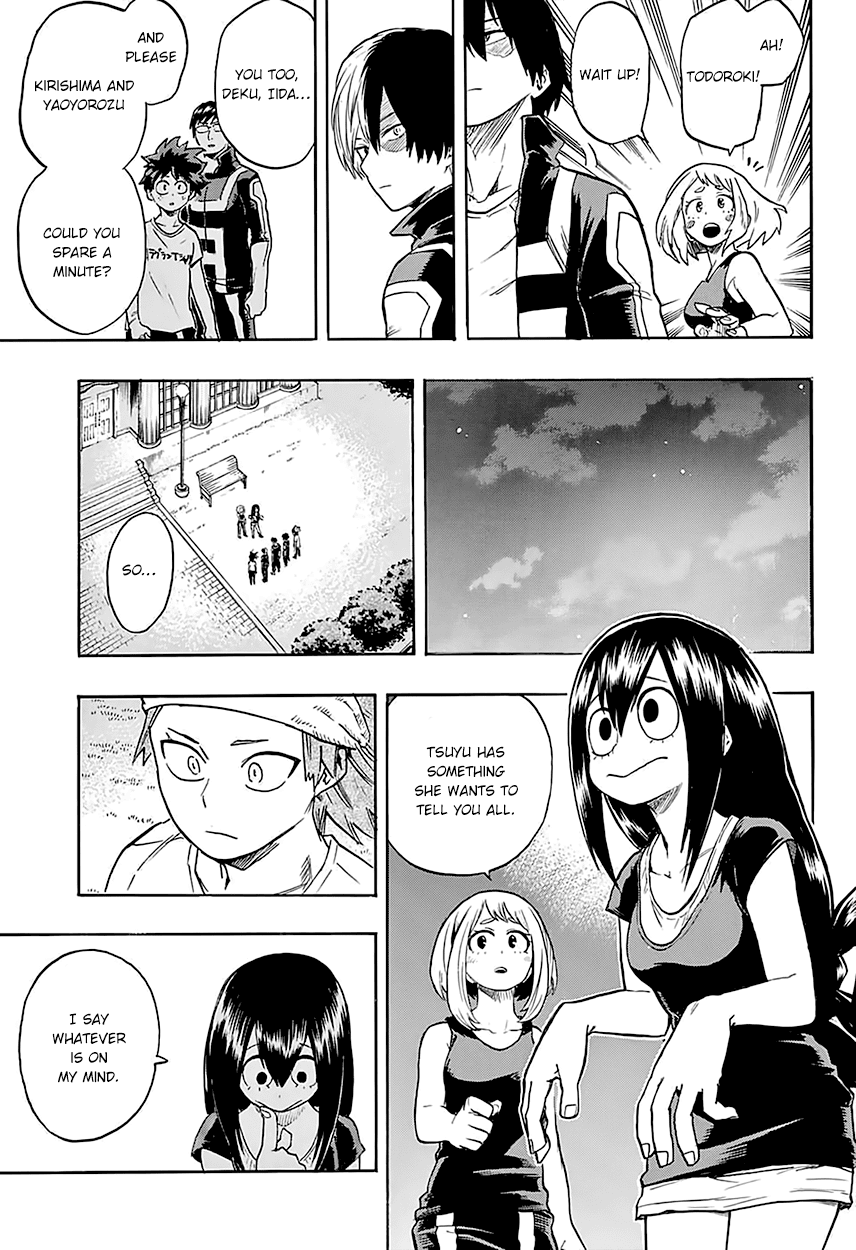 Boku no Hero Academia Chapter 99 page 16 - Chapter 99: So Long, Two Digit Numbers, Here We Come, Three Digit Numbers