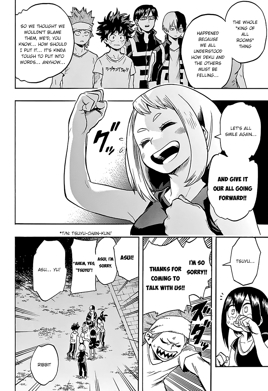 Boku no Hero Academia Chapter 99 page 19 - Chapter 99: So Long, Two Digit Numbers, Here We Come, Three Digit Numbers