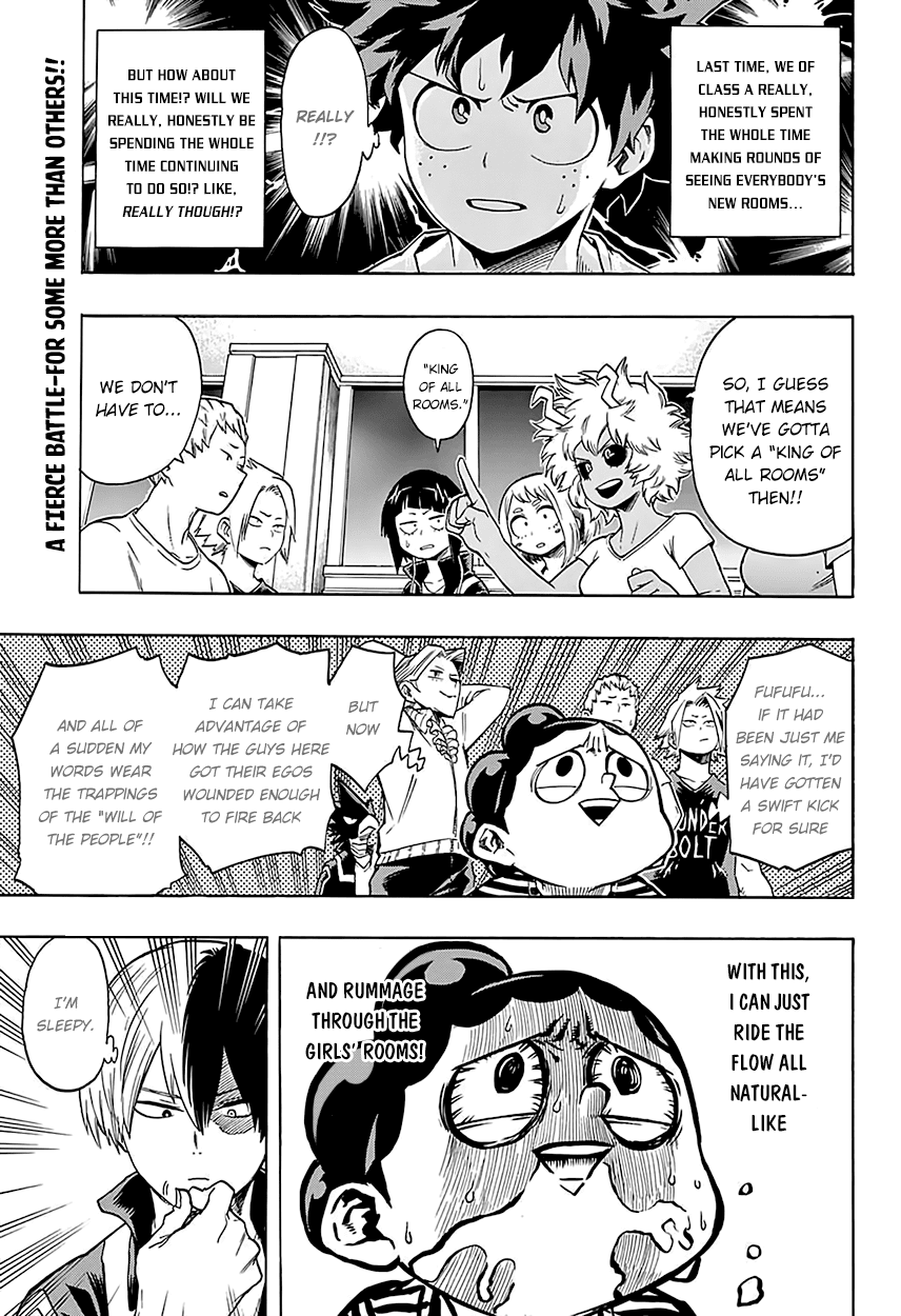 Boku no Hero Academia Chapter 99 page 4 - Chapter 99: So Long, Two Digit Numbers, Here We Come, Three Digit Numbers