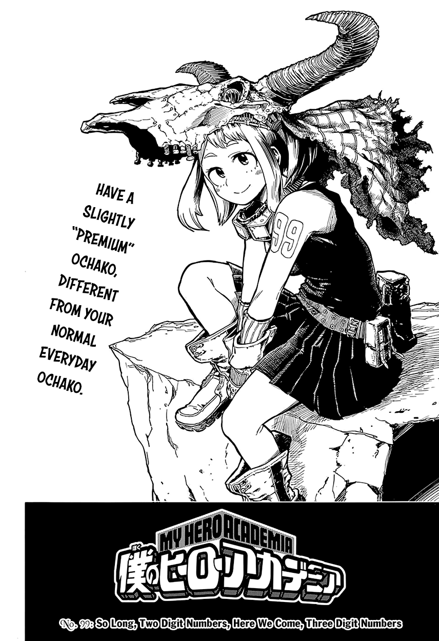 Boku no Hero Academia Chapter 99 page 5 - Chapter 99: So Long, Two Digit Numbers, Here We Come, Three Digit Numbers