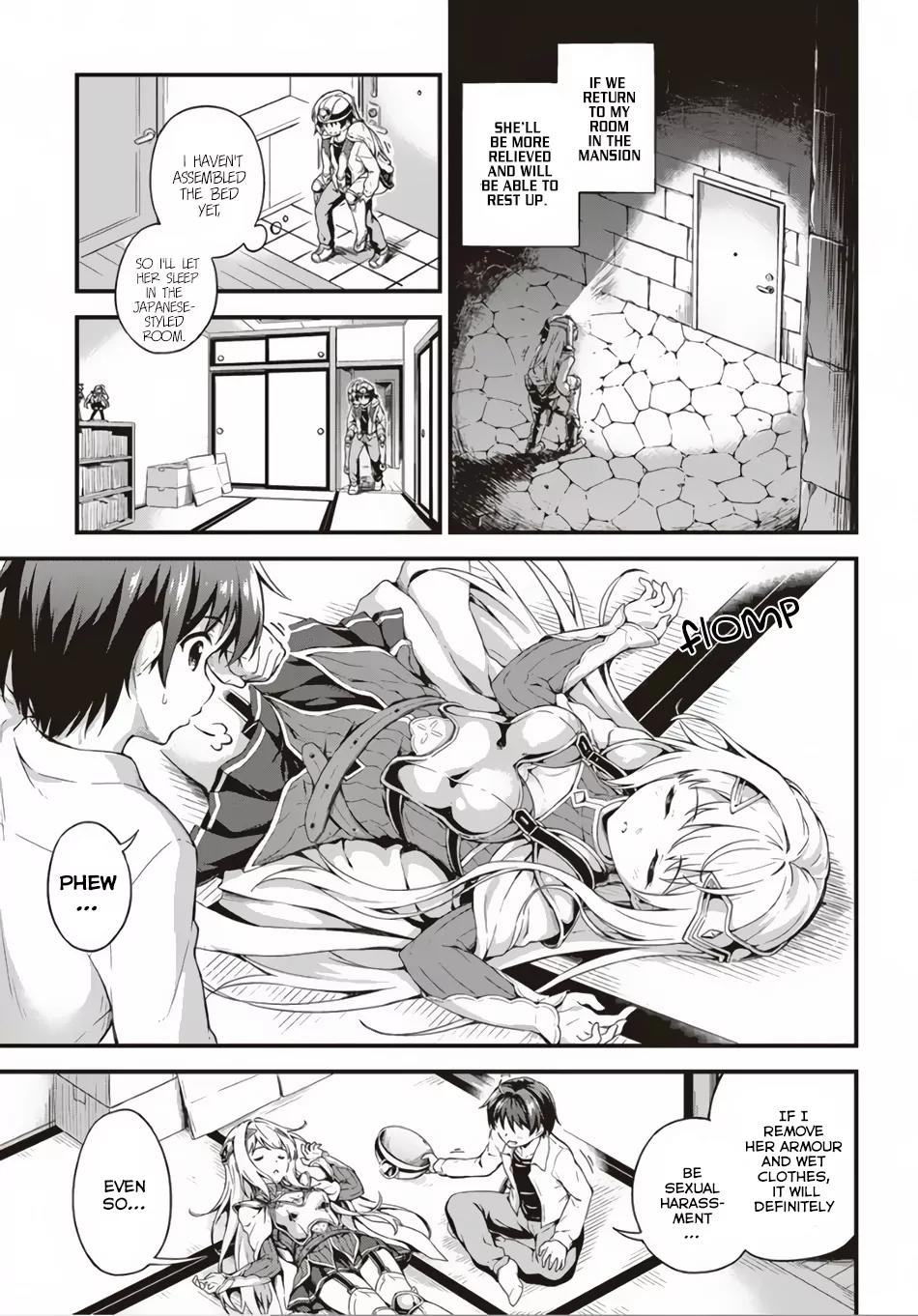 Boku no Heya ga Dungeon no Kyuukeijo ni Natteshimatta Ken Chapter 1 page 22 - Chapter 1: The Condition Is That It Is Connected to A Dungeon